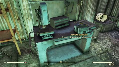 fallout 76 weapons workbench locations